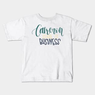 UNCW Cameron School of Business Kids T-Shirt